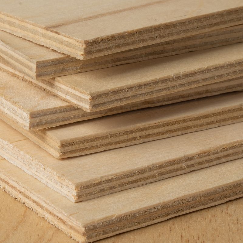 Фанера ФК 6 мм 1525х1525 мм сорт 2/4 шлифованная