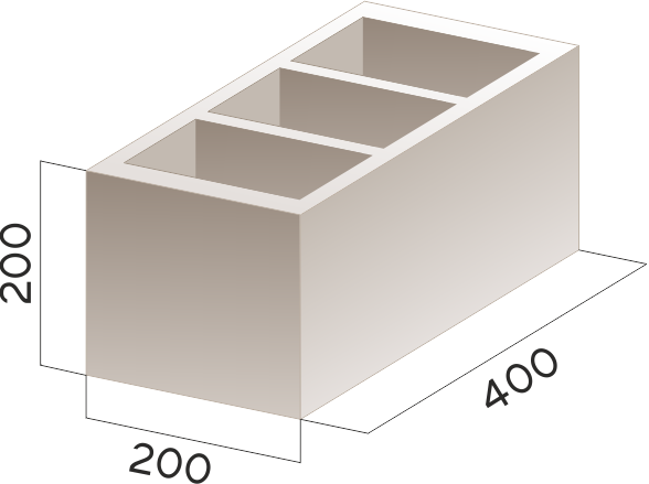 Вентиляционный блок 40.20.20 (20кг)