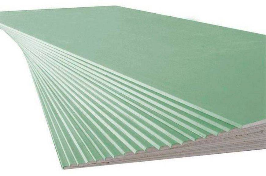 Гипсокартон огнестойкий GIFAS 2500х1200х9,5 мм