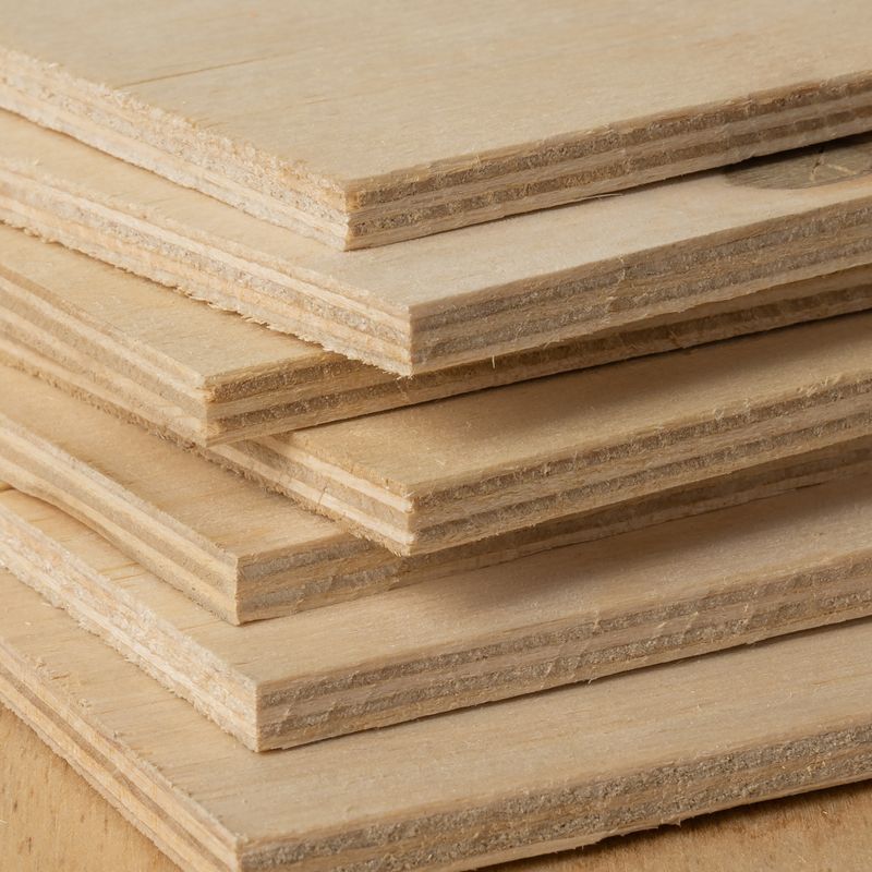 Фанера ФК 6 мм 1525х1525 мм сорт 4/4 нешлифованная