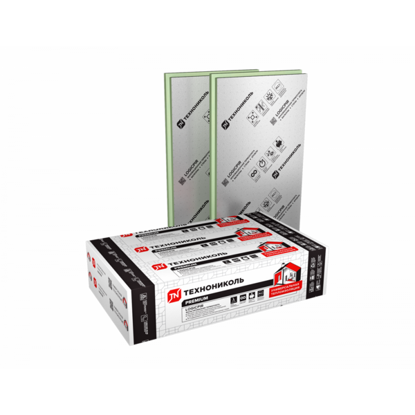 Плиты ТЕХНОНИКОЛЬ LOGICPIR PROF Ф/Ф Г1 L-2400х1200х30