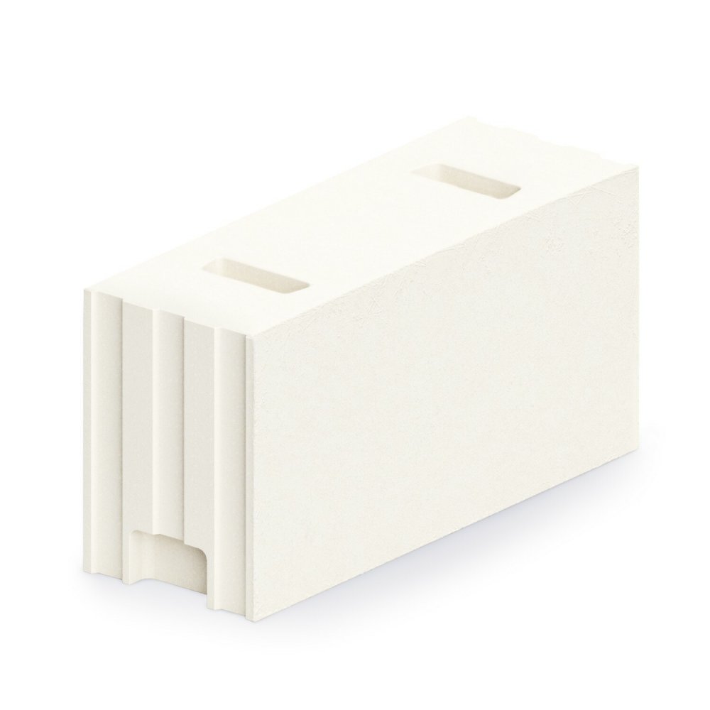 Блок силикатный пустотелый 498*248*180мм СБПу180-М150/F50/1.4, Поревит