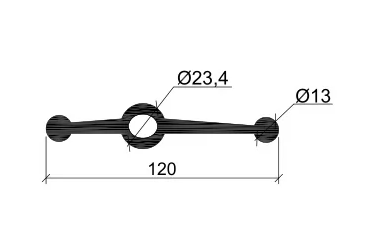 Профильное уплотнение АКВАСТОП СВГ-120 EPDM