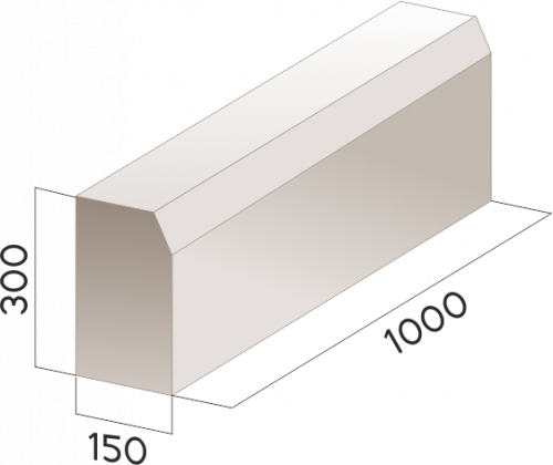 Бордюр БР 100.30.15