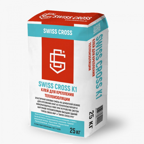 Клей для крепления теплоизоляции SWISS CROSS K1