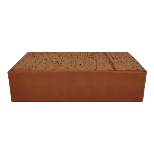 Рядовой полнотелый одинарный «печной» кирпич с гладкой поверхностью